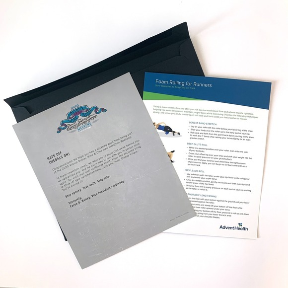 runDisney 2020 Virtual Wine &‎ Dine Half Marathon Weekend Box 4 Medals 4 Shirts - Picture 8 of 16